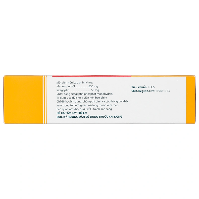 Sitomet BD 50/850 điều trị đái tháo đường tuýp 2 - 4